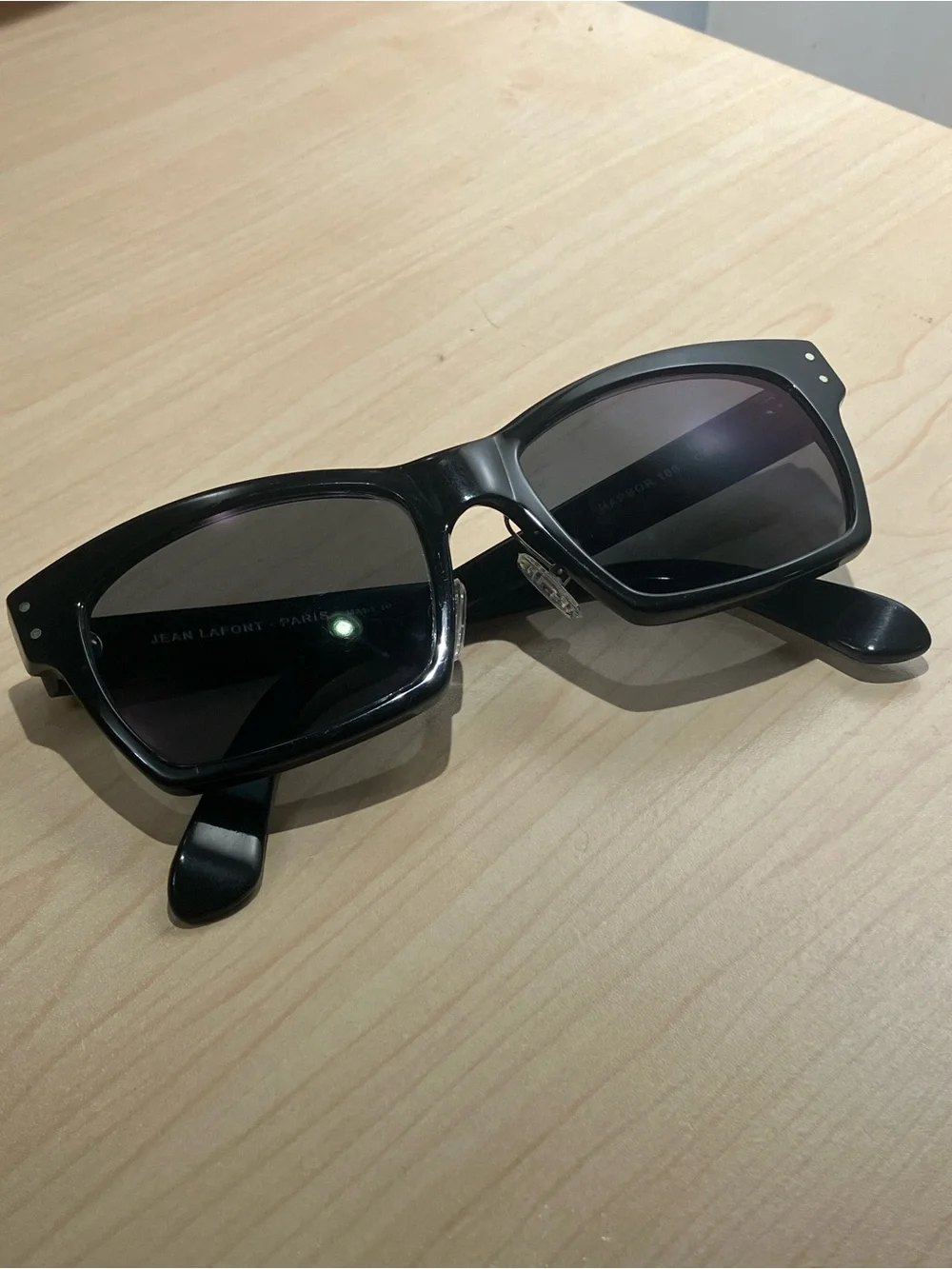 Jean Lafont Paris - Harbor 100 Black glasses frames only. Made in France